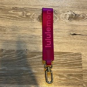 Lululemon Never lost key chain
